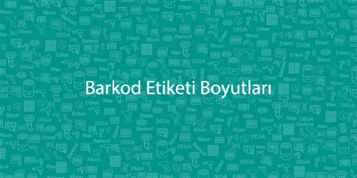 barkod etiketi boyutları
